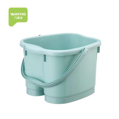 High bubble spa foot wash bucket basin of plastic cheap