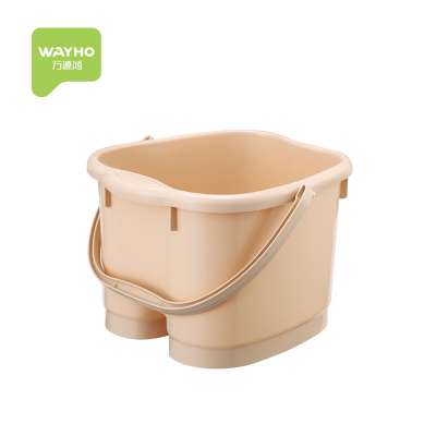 Portable pedicure foot spa washing massage basin for soaking