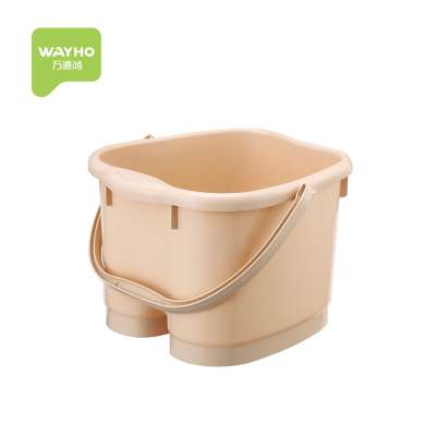 Plastic modern massage foot bath bucket  for soakinf